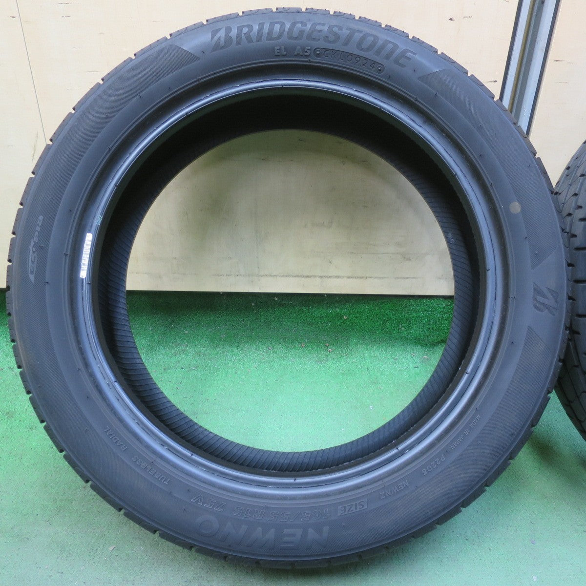バリ溝！24年！8.5分★165/55R15 ブリヂストン NEWNO ニューノ 15インチ タイヤ デイズ ルークス ekクロス タント スペーシア 等★6071403イノタ