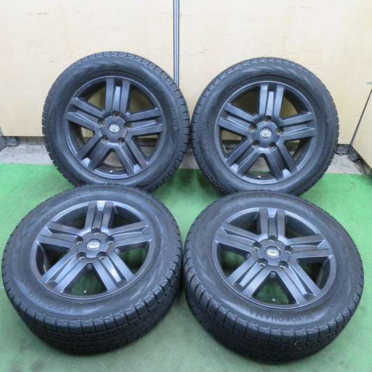 バリ溝！9.5分★トヨタ US タンドラ 純正 275/55R20 スタッドレス ヨコハマ アイスガード G075 20インチ PCD150/5H★6013107ナス