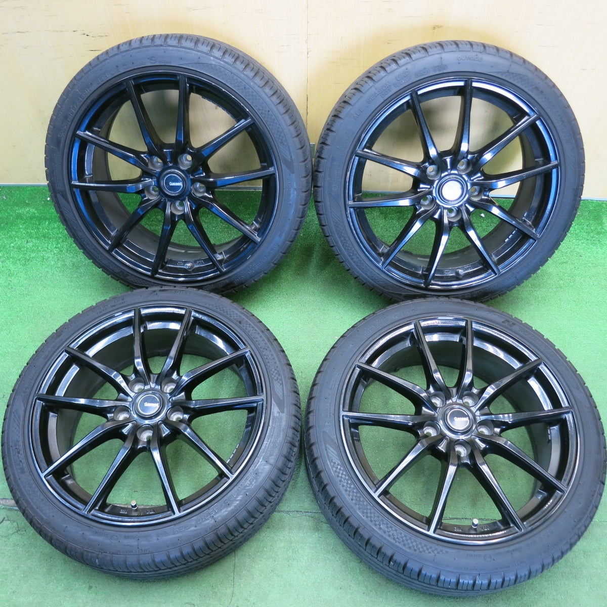 バリ溝！24年！9.5分★195/45R17 ナンカン Sportnex NS-25 G.Speed Gスピード 17インチ PCD114.3/5H★6051408HAノ