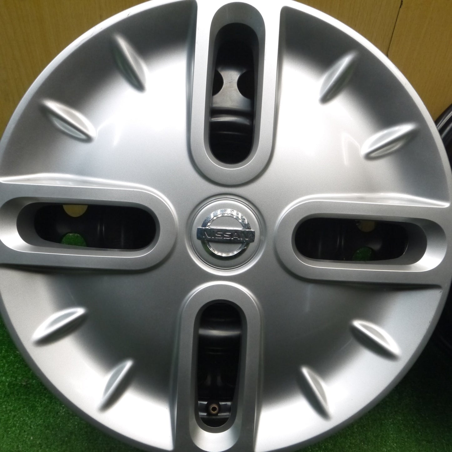 [送料無料] 4本価格★日産 Z12 キューブ 純正 スチール ホイール 15インチ 15×5.5JJ PCD100/4H★5012202Hホ