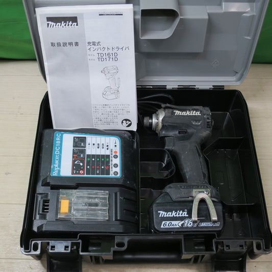 [送料無料] ☆マキタ 充電式 インパクトドライバー TD171D 電動 工具 18V 6.0Ah makita コードレス☆