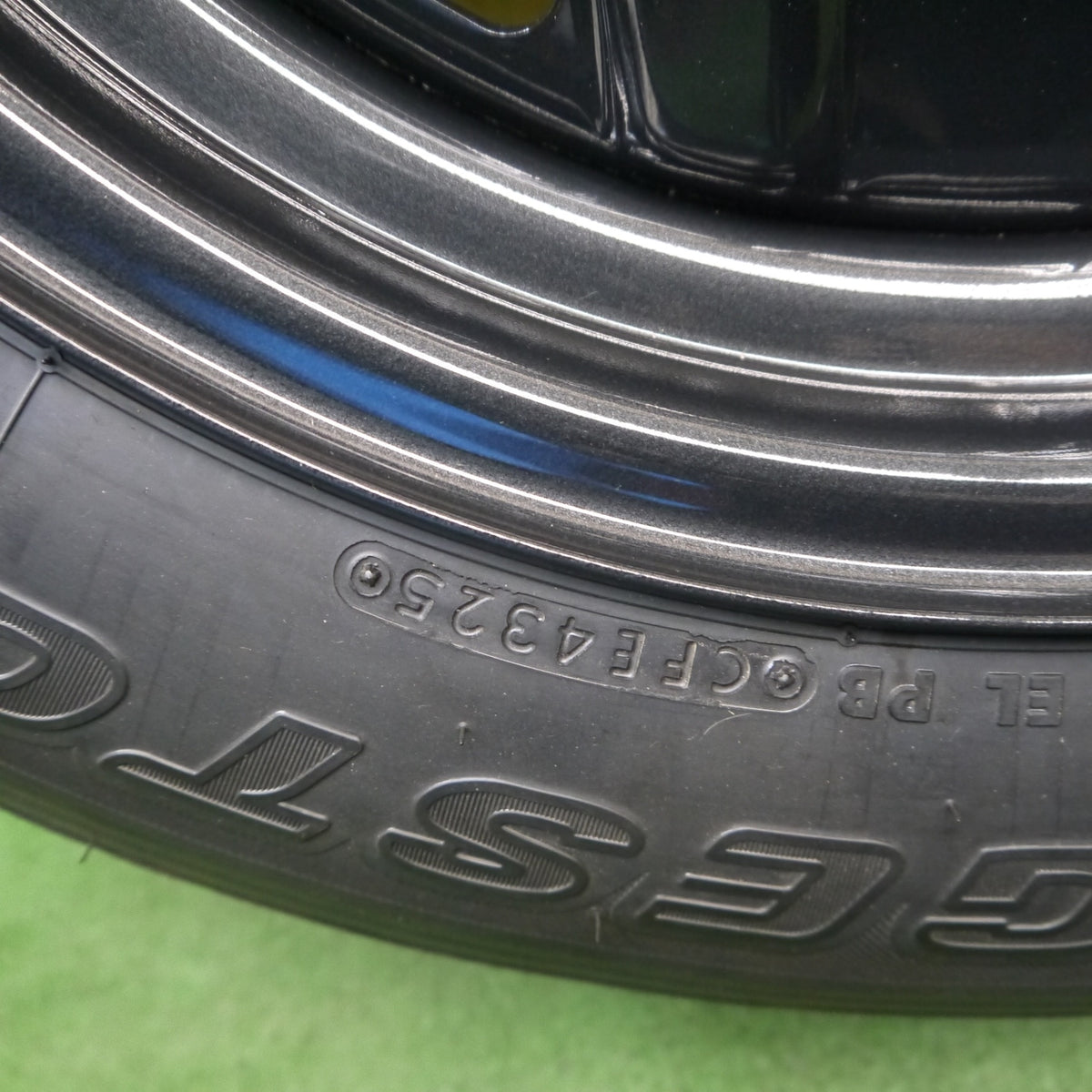 新車外し！25年！1本◎スズキ JB64 ジムニー 純正 スチール 175/80R16 ブリヂストン デューラー H/L 852 DUELER 16インチ PCD139.7/5H◎6091104Hノ