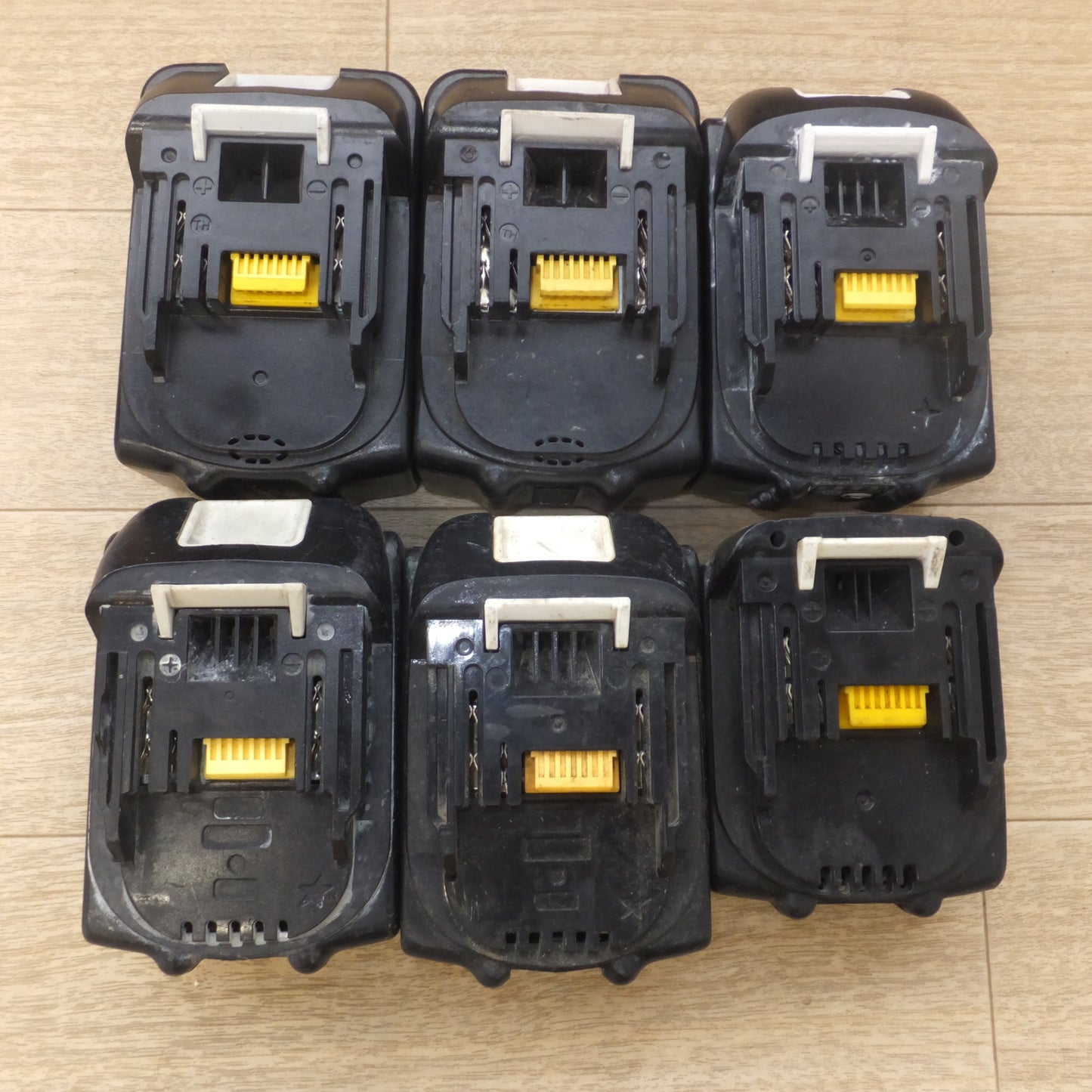 [送料無料] ジャンク★泰成商事 サンライズ RUIWANG など　BL1860B 2個　BL1860 3個　BL1450　互換バッテリ　計 6個 セット★