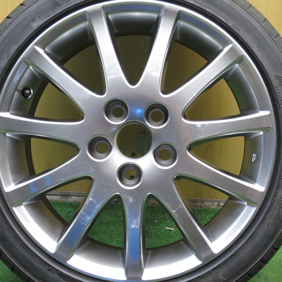 *送料無料* タイヤのみ未使用★トヨタ 17 クラウン アスリート 純正 215/45R17 ヨコハマ アドバン A-041 17インチ PCD114.3/5H★4060802クノ