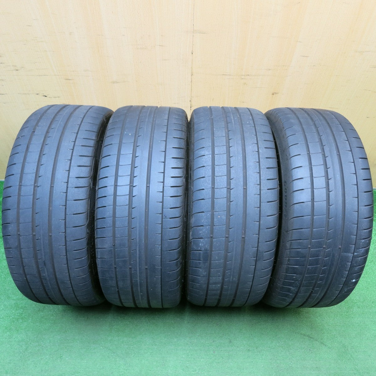 バリ溝！22年！9分★ワーゲン ゴルフ8 GTI 純正 235/35R19 グッドイヤー イーグル F1 SuperSport 19インチ PCD112/5H★6022612HAノ