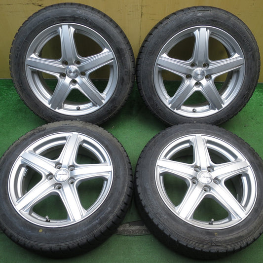 バリ溝！キレイ！9分★ラクティス 等 175/60R16 スタッドレス グッドイヤー アイスナビ6 Plencia プレンシア 16インチ PCD100/5H★5070407NJノ
