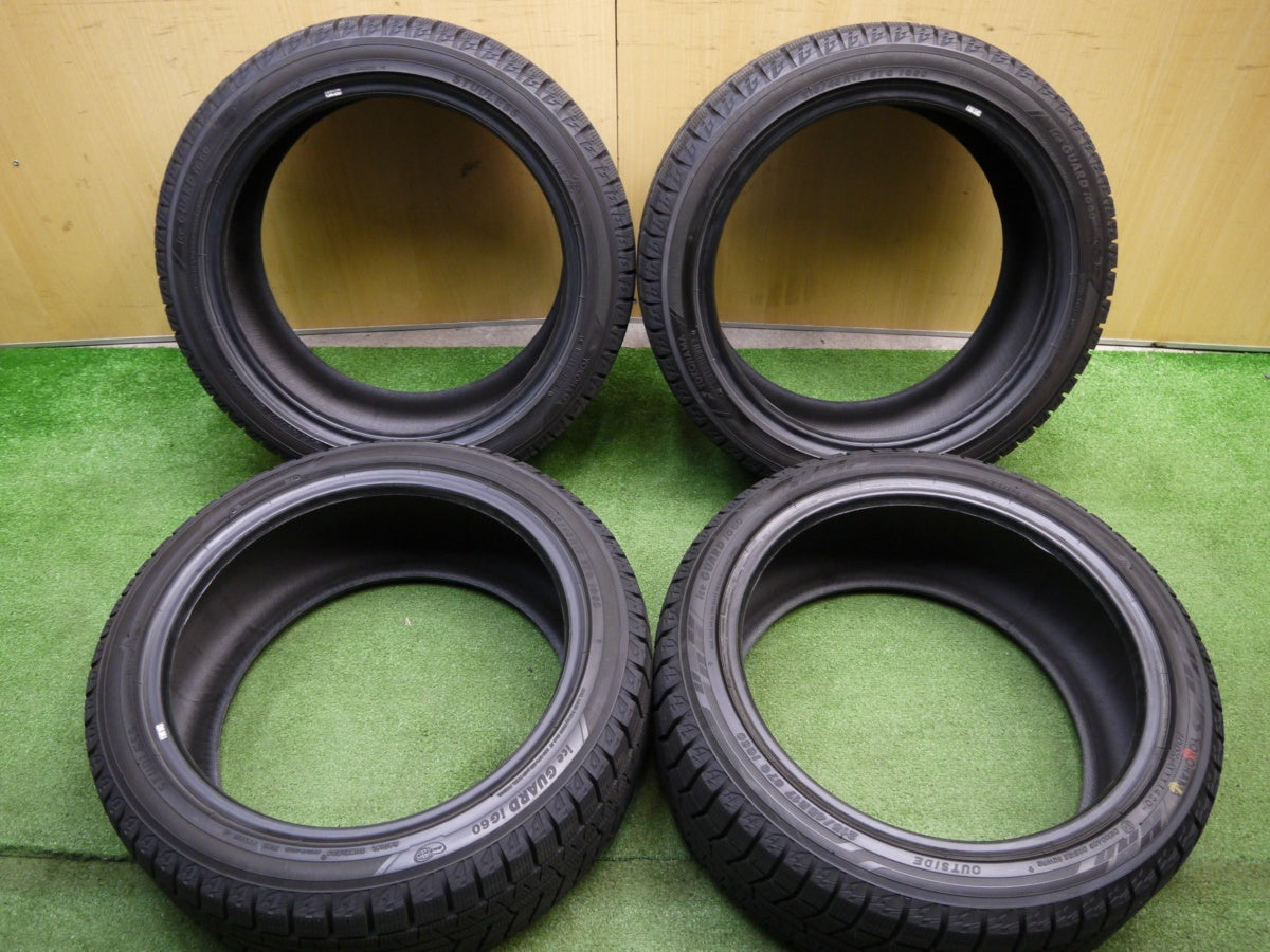 [送料無料] ほぼ未使用★スタッドレス 215/45R17 ヨコハマ アイスガード iG60 タイヤ 17インチ 86 BRZ プリウス カローラスポーツ 等★2030408クスタ