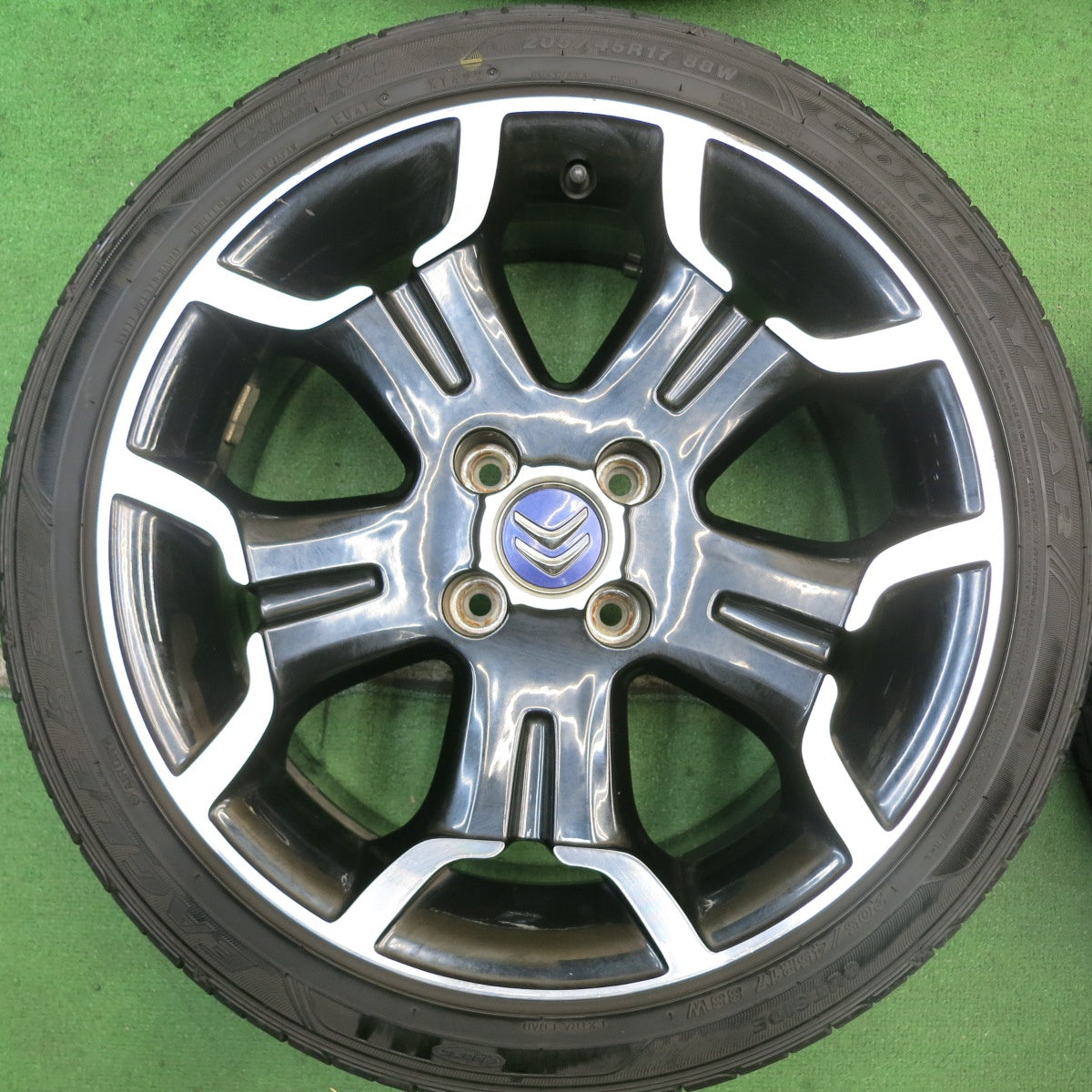 4本価格！22年★シトロエン DS3 純正 205/45R17 グッドイヤー イーグル LS EXE 17インチ PCD108/4H★5081409HAノ