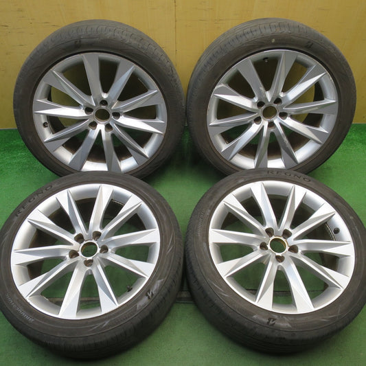 バリ溝！8.5分◎アウディ A7 純正 255/40R19 ブリヂストン レグノ GR-X2 19インチ PCD112/5H◎6072901NJノ