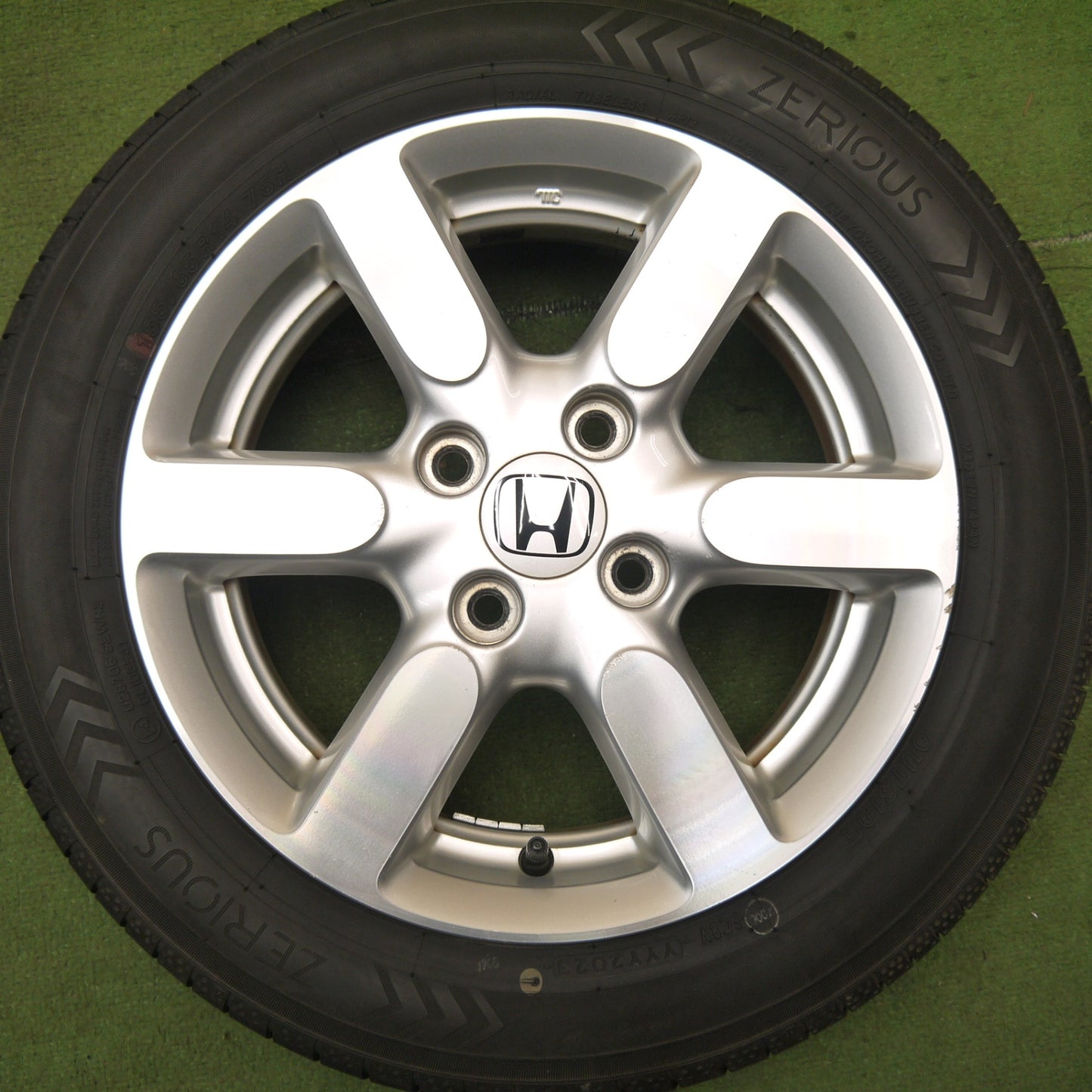 4本価格！23年★ホンダ N-ONE 純正 155/65R14 ゼリオズ ヨコハマ製 ZERIOUS 14インチ Nワン PCD100/4H★5080109Hノ
