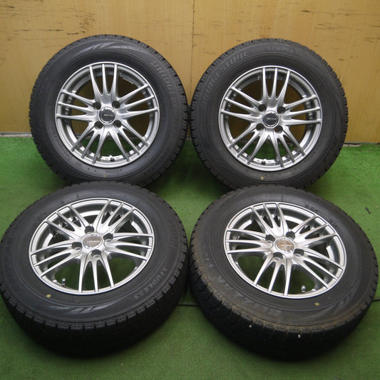 *送料無料* バリ溝！キレイ！9分★スタッドレス 175/70R14 ブリヂストン ブリザック VRX ECO FORME エコフォルム PCD100/4H★4060408Hス