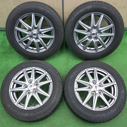 バリ溝！キレイ！9分★スタッドレス 185/65R15 ヨコハマ アイスガード iG50 プラス SEIN ザイン 15インチ PCD114.3/5H★4120803TNス