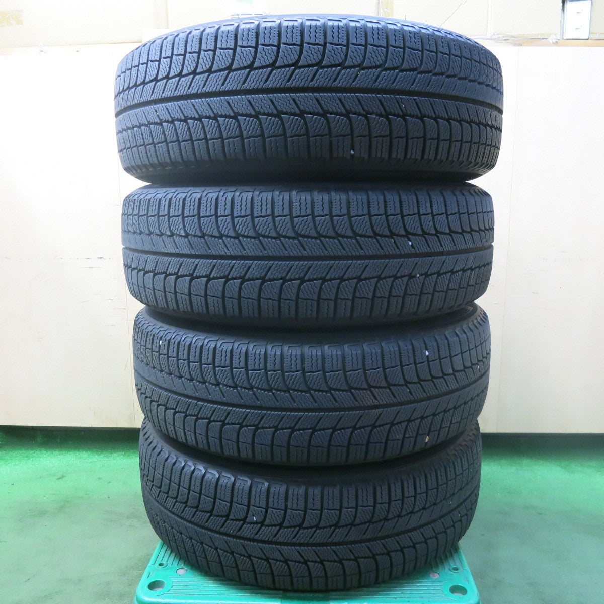 バリ溝！キレイ！9分★トヨタ RAV4 Gグレード 純正 225/60R18 スタッドレス ミシュラン X-ICE3+ 18インチ PCD114.3/5H★5112703SKス