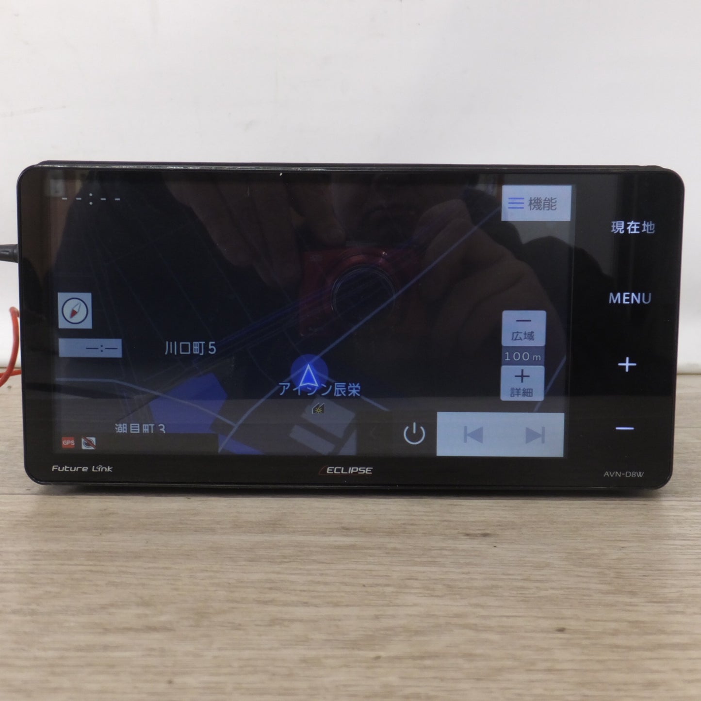[送料無料] 現状品★デンソーテン イクリプス ECLIPSE メモリーナビゲーション Future Link AVN-D8W(45)★