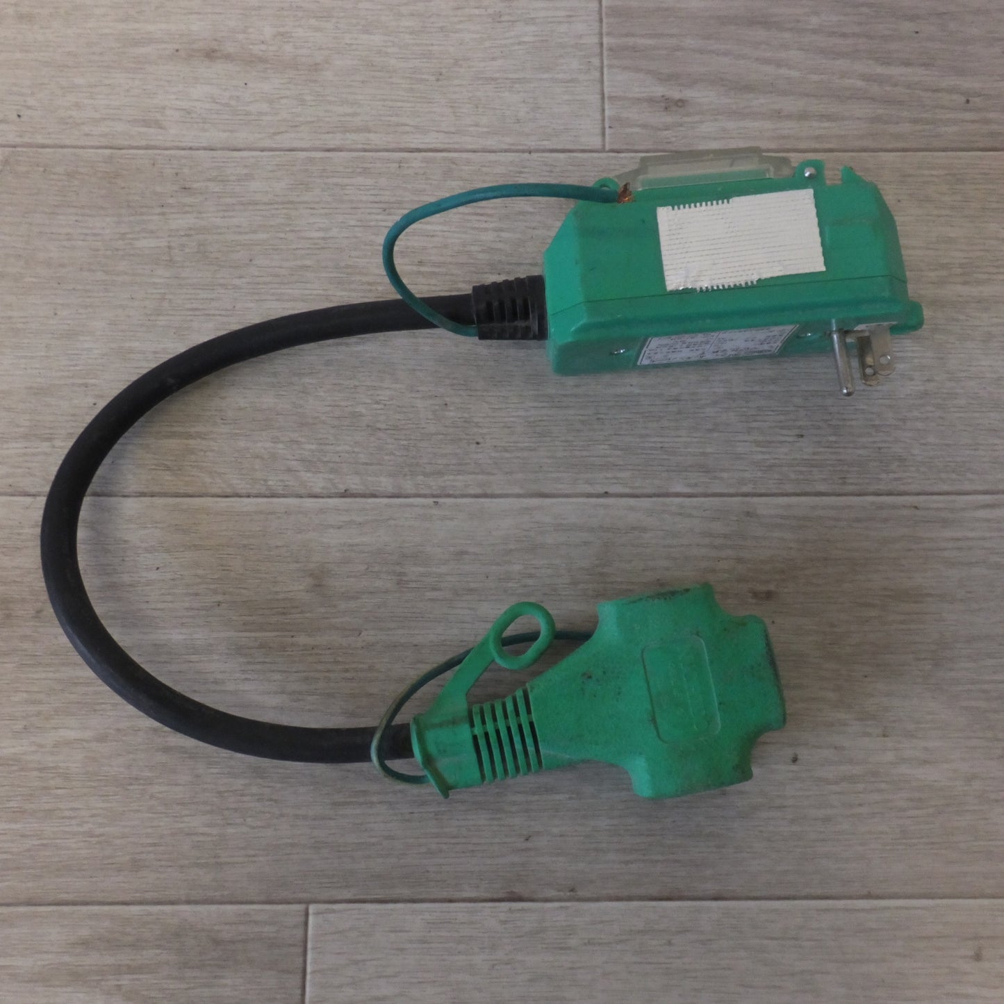 [送料無料] ★日動 NICHIDO プラグインポッキンブレーカ 過負荷漏電保護兼用 0.45m PIPB-EK-T　100V 15A 50/60Hz★