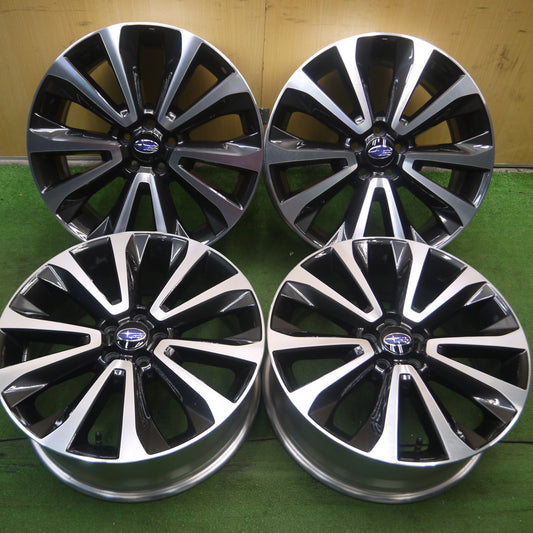 *送料無料* 新車外し★スバル SJ フォレスター 純正 ホイール 18インチ 18×7J PCD100/5H★4070901Hホ