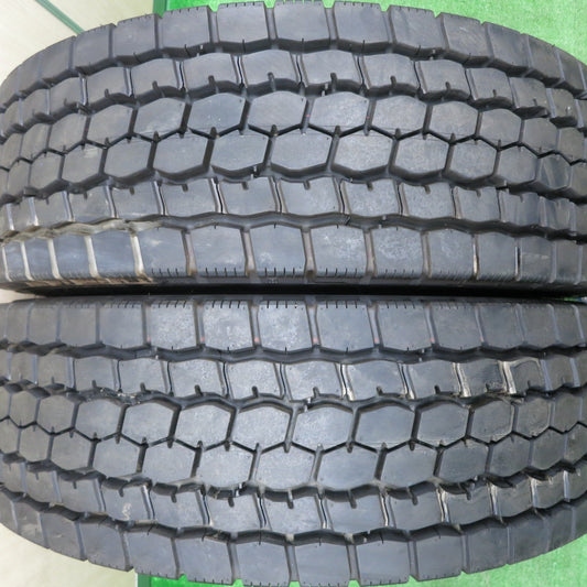 [送料無料] ほぼ未使用！24年★トラック タイヤ 245/70R19.5 136/134J ブリヂストン M888 ミックス オールシーズン 19.5インチ★4101601HAノタ