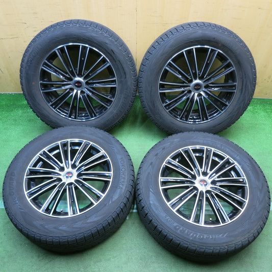 バリ溝！9分◎スタッドレス 225/65R17 ヨコハマ アイスガード G075 TEAD テッド 17インチ PCD114.3/5H◎6092004HAス