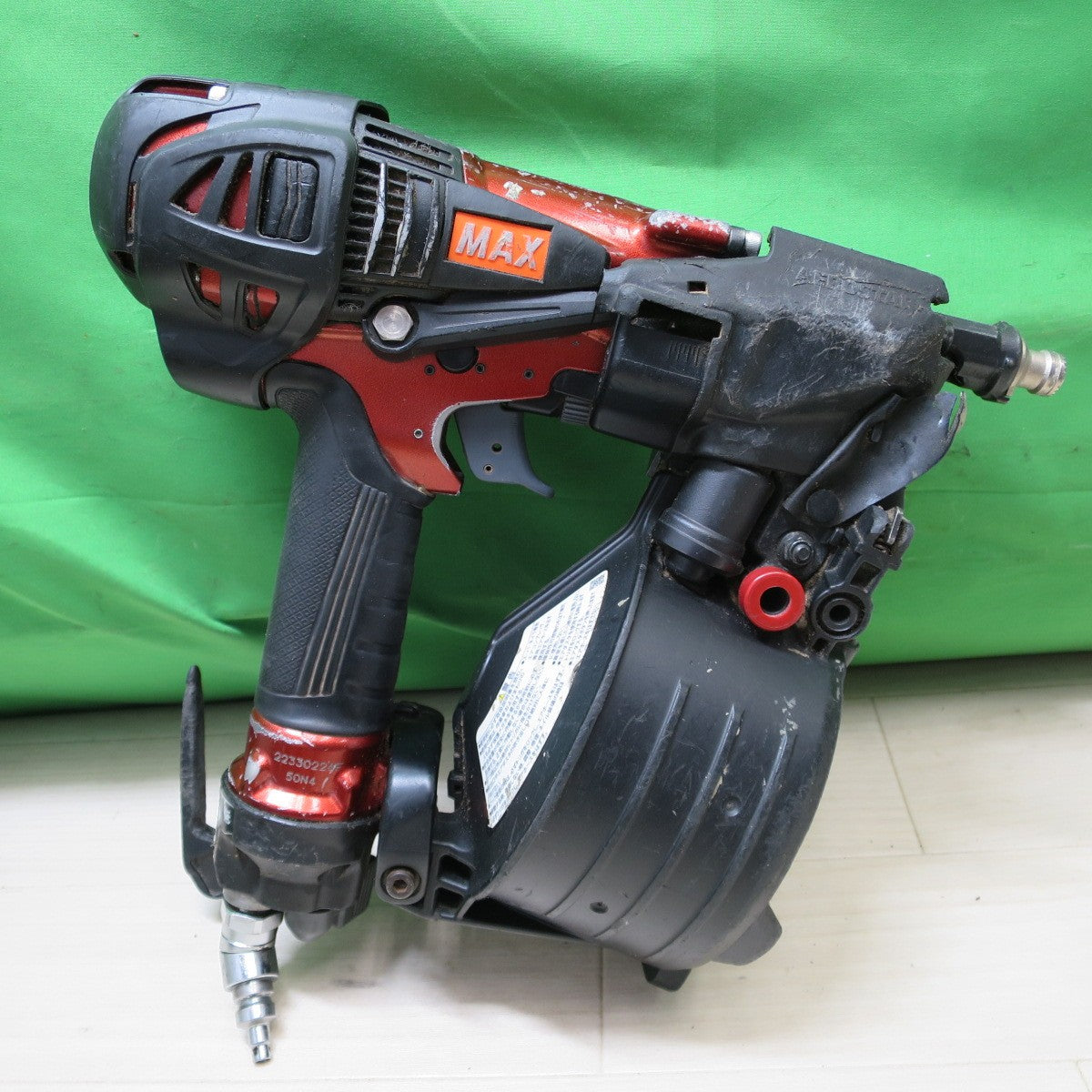 [送料無料] ☆MAX マックス 釘打機 スーパー ネイラ HN-50N4(D) エアー ツール 工具 釘打ち機 コイルネイラ☆