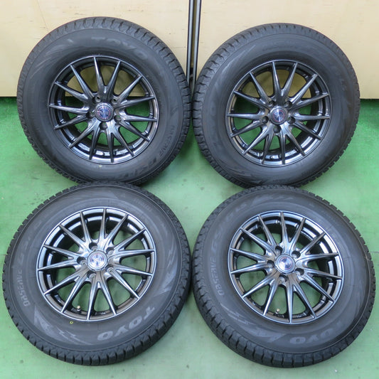 超バリ溝！24年！キレイ！9.5分以上★スタッドレス 215/70R16 トーヨー オブザーブ GSi-6 LS SHAKEDOWN VS シェイクダウン 16インチ PCD114.3/5H★6030302イス