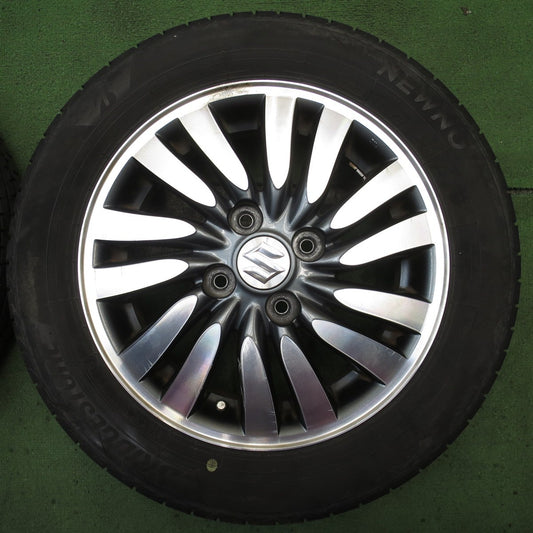 4本価格！23年◎スズキ MA15S ソリオ 純正 165/65R14 ブリヂストン NEWNO ニューノ 14インチ PCD100/4H◎6090101NJノ