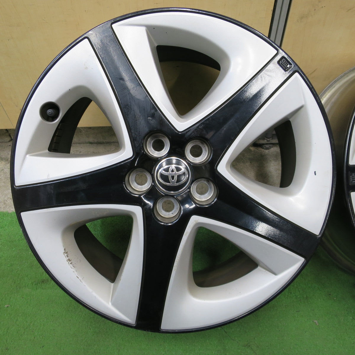 4本価格★トヨタ 50系 プリウス ツーリング 純正 ホイール 17インチ 17×7J PCD100/5H★6062206NGホ