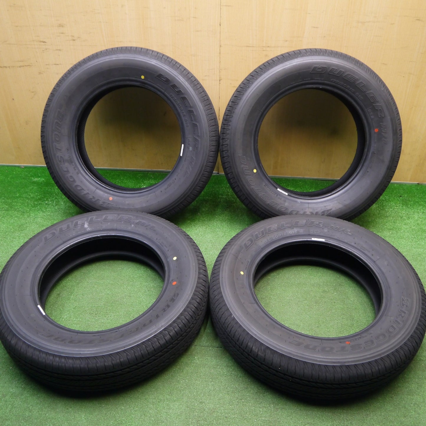新車外し！25年★ジムニー 等 175/80R16 ブリヂストン デューラー H/L 852 タイヤ 16インチ★5121201Hノタ