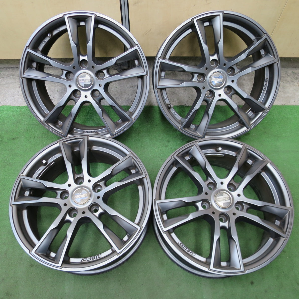 4本価格★BMW 等 KELLENERS Sport Jr E5 ケレナーズ スポーツ 16インチ ホイール 16×6.5J PCD112/5H★6051801NGホ