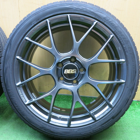 バリ溝！23年！キレイ！9分◎60系 プリウス 等 BBS RE-V7 035 鍛造 225/45R19 ヨコハマ BluEarth-GT AE51 ブルーアース 19インチ PCD114.3/5H◎6092701HAノ