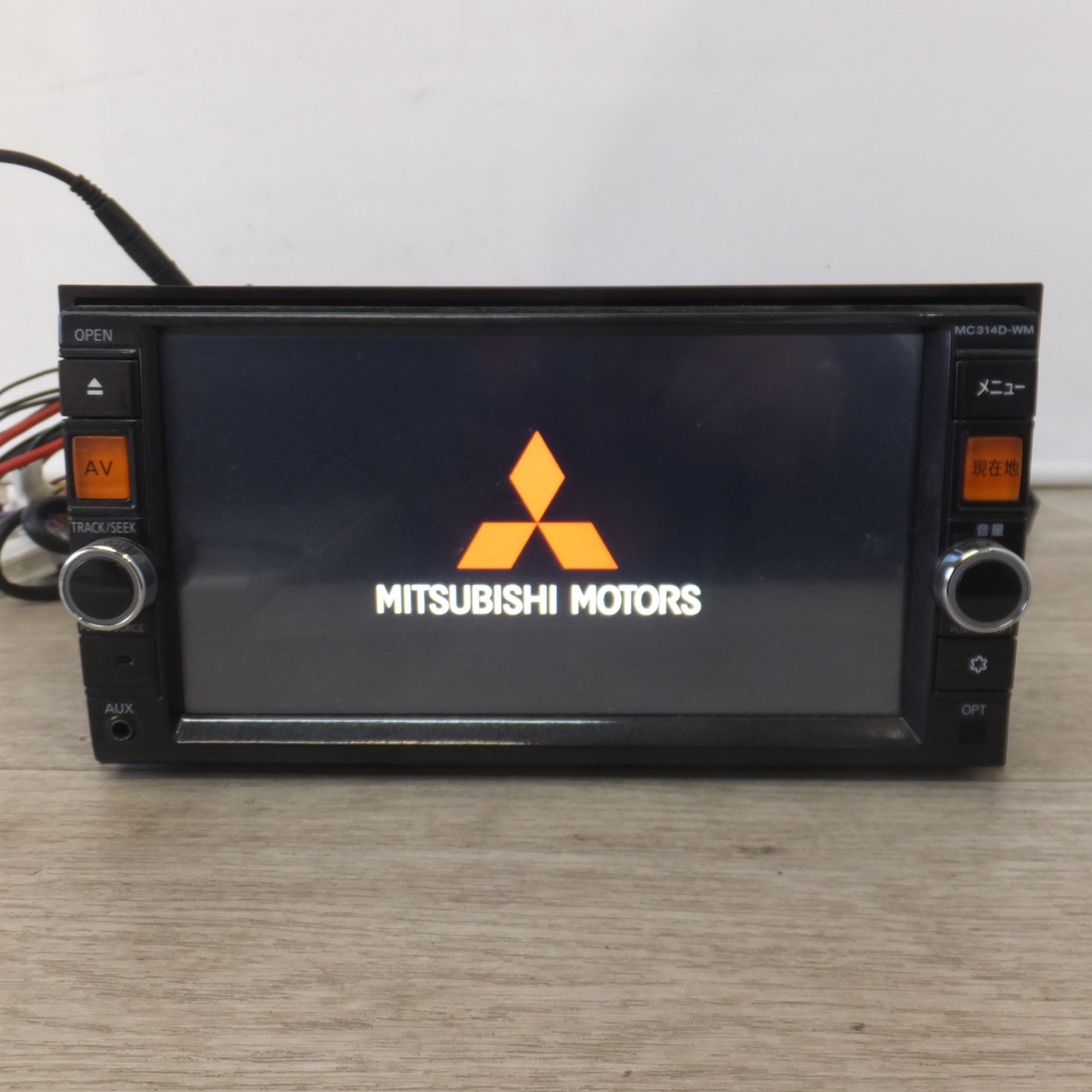 [送料無料] ★クラリオン製 三菱 純正 メモリーナビゲーション MC314D-WM MZ609598[15]★