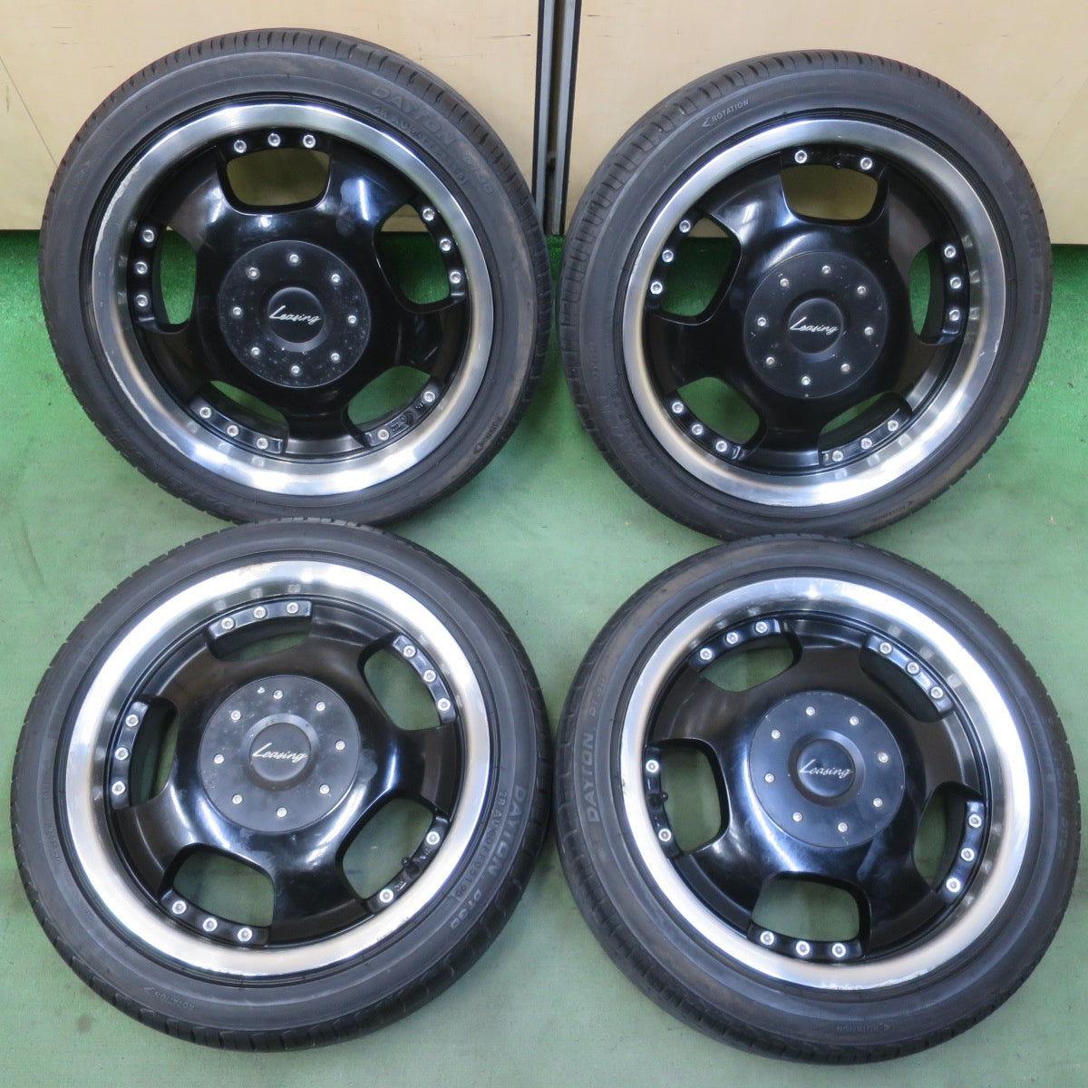 バリ溝！8.5分★165/50R15 DAYTON DT30 Leasing レアシング デイトン 15インチ PCD100 110/4H マルチ★6060607イノ