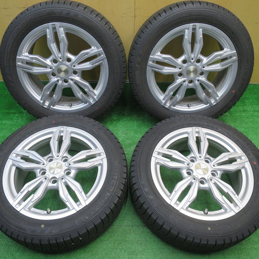 バリ溝！21年！キレイ！9.5分以上★BMW MINI 等 EUROBAHN SPORTECHNIC 195/55R16 スタッドレス ダンロップ ウインターマックス 03 16インチ PCD112/5H★5102202NJス