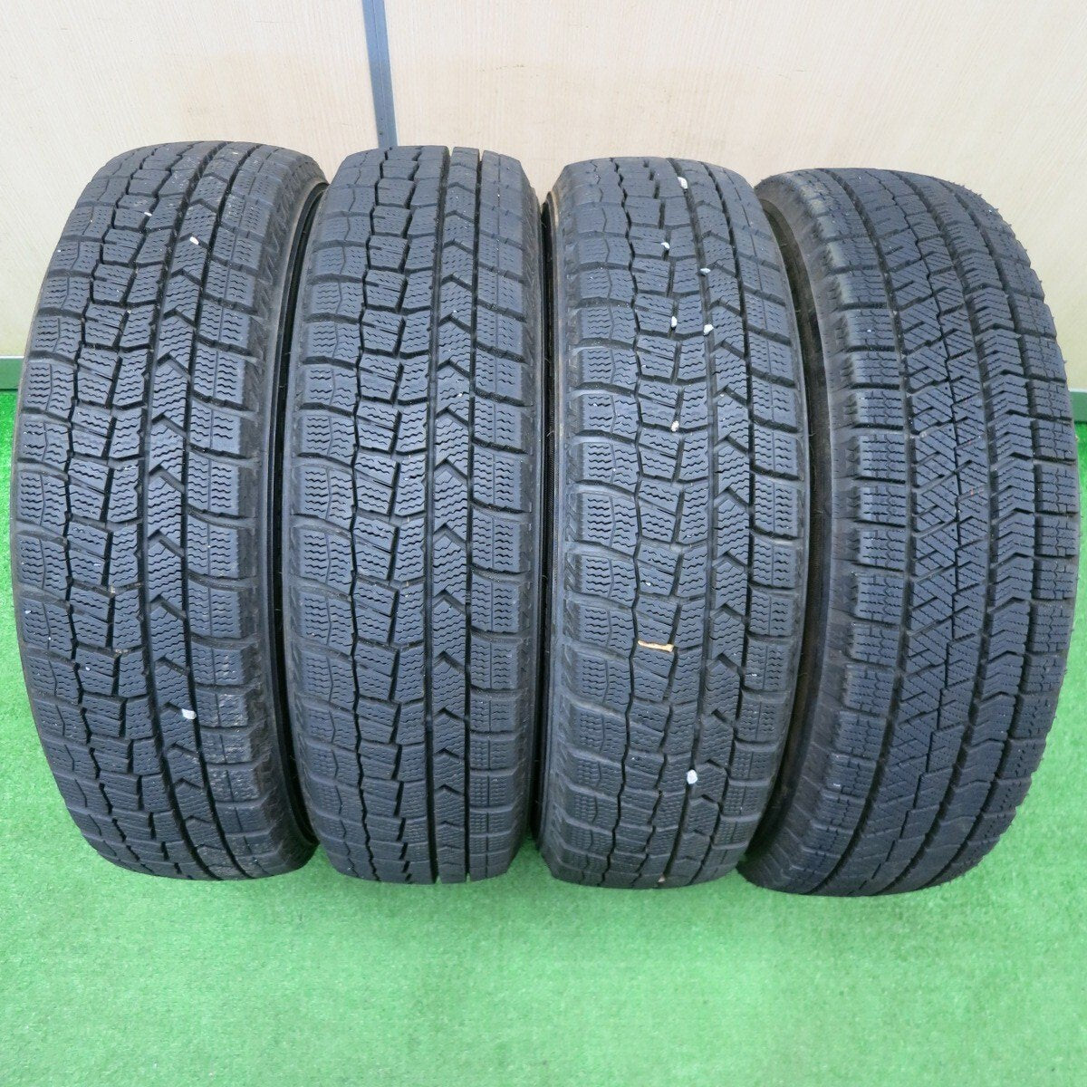 バリ溝！23年！9.5分以上★スタッドレス 155/65R14 ブリヂストン ブリザック VRX2 ダンロップ ウインターマックス WM02 SIBILLA EQ-7 シビラ 14インチ PCD100/4H★4120704NJス