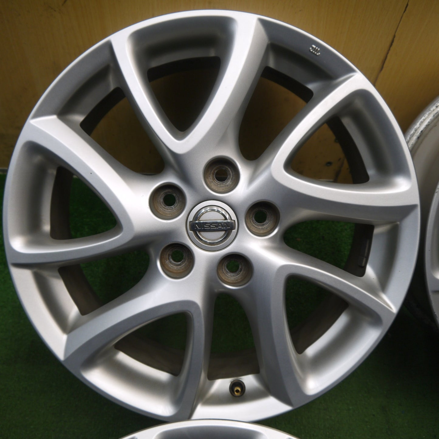4本価格★マツダ プレマシー 日産 ラフェスタ 純正 ホイール 17インチ 17×6.5J PCD114.3/5H★6070806KKホ