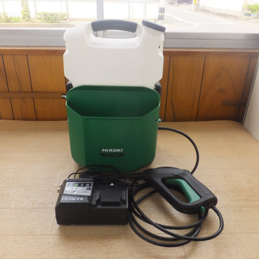 [送料無料] キレイ★ハイコーキ HiKOKI コードレス高圧洗浄機 AW18DBL　蓄電池 BSL1860　急速充電器 UC18YSL3　セット★