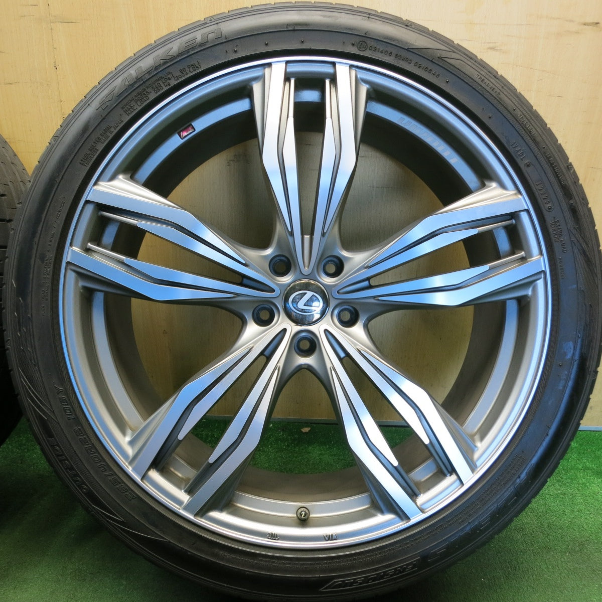 4本価格！23年★Lehrmeister VIVANT 265/40R22 ファルケン アゼニス FK510 SUV レアマイスター ヴィヴァン 22インチ PCD114.3/5H★6053105HAノ