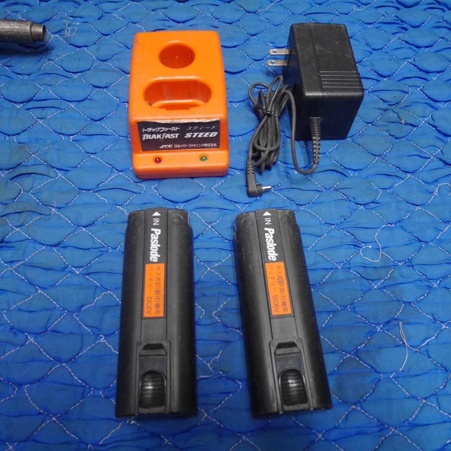 [送料無料] バッテリー2個付☆Ramset コードレス ガス式 鋲 打機 トラックファースト TF-1100JQ 日本パワーファスニング 鋲 打ち機 現状品☆