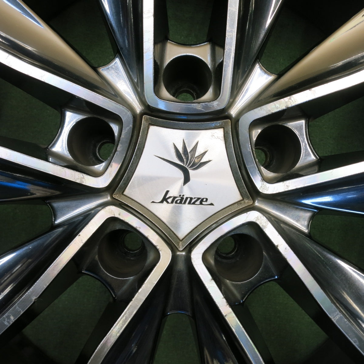 4本価格◎Kranze Chrishna 20インチ ホイール クレンツェ クリシュナ 20×8.5J PCD114.3/5H◎6080901HAホ