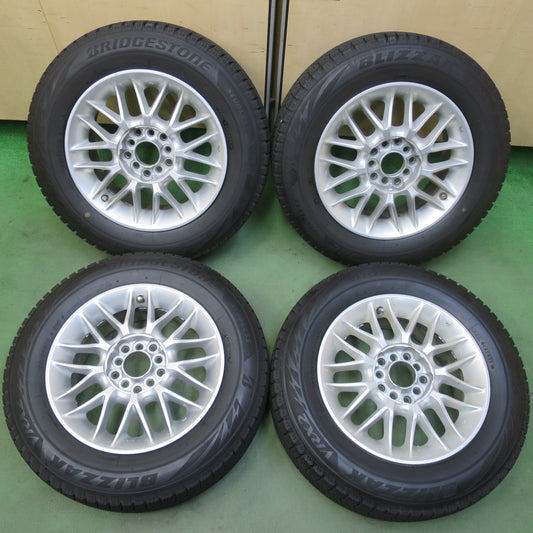 バリ溝！9分◎スタッドレス 195/65R15 ブリヂストン ブリザック VRX2 社外 アルミ 15インチ PCD100 114.3/5H マルチ◎6092502イス
