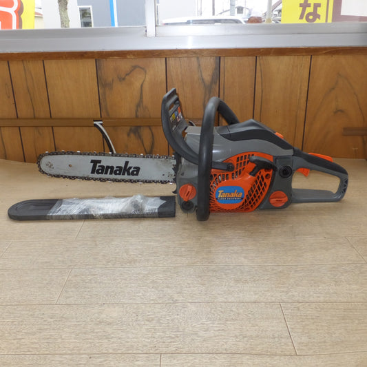[送料無料] 岐阜発★タナカ Tanaka エンジンチェーンソー S Start TCS33EB　チェン 91VG-52E　3軸合成値 4.7m/s2★