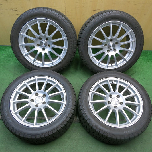 バリ溝！9.5分以上★ベンツ 等 IRVINE F01 245/45R17 スタッドレス グッドイヤー アイスナビ7 アーヴィン 17インチ PCD112/5H★5080913HAス