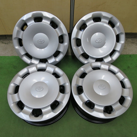 新車外し◎トヨタ 10系 シエンタ 純正 スチール ホイール 15インチ 15×5.5J PCD100/5H◎6101303NGホ