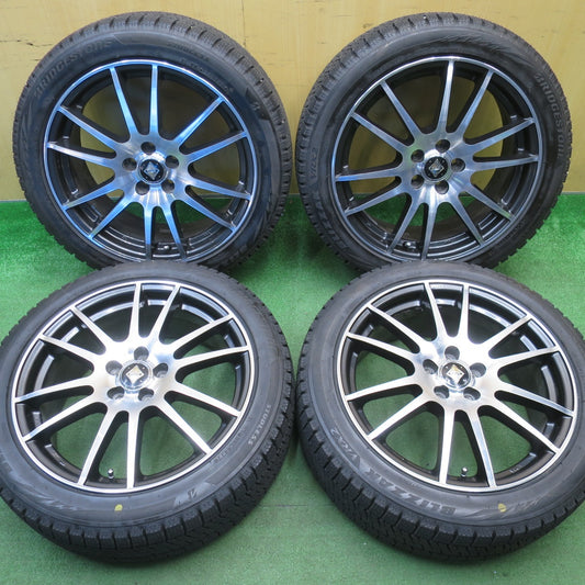 ほぼ未使用！22年★プリウス 等 215/45R17 スタッドレス ブリヂストン ブリザック VRX2 RiZLEY ライツレー 17インチ PCD100/5H★6020503NJス