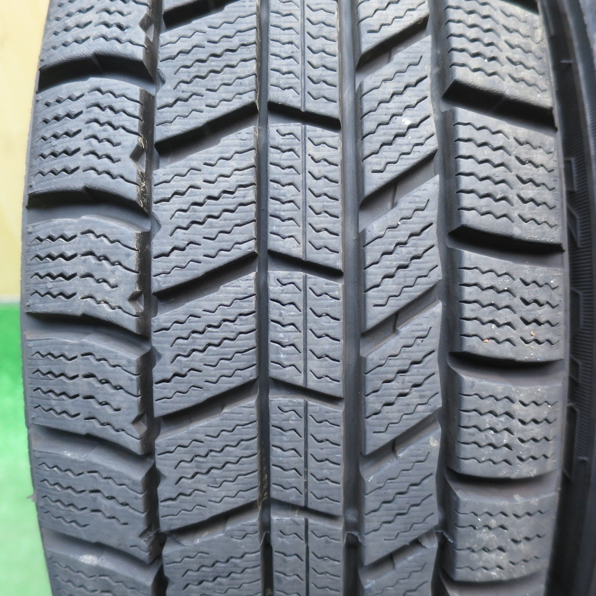 超バリ溝！23年！キレイ！9.5分以上★スタッドレス 155/65R14 オートバックス ノーストレック N5 LCZ 社外 アルミ 14インチ PCD100/4H★6032401NJス