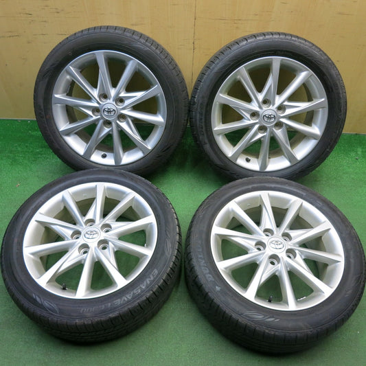 バリ溝！キレイ！9.5分★トヨタ プリウスα 純正 215/50R17 ダンロップ エナセーブ EC300 17インチ PCD114.3/5H★6012514HAノ