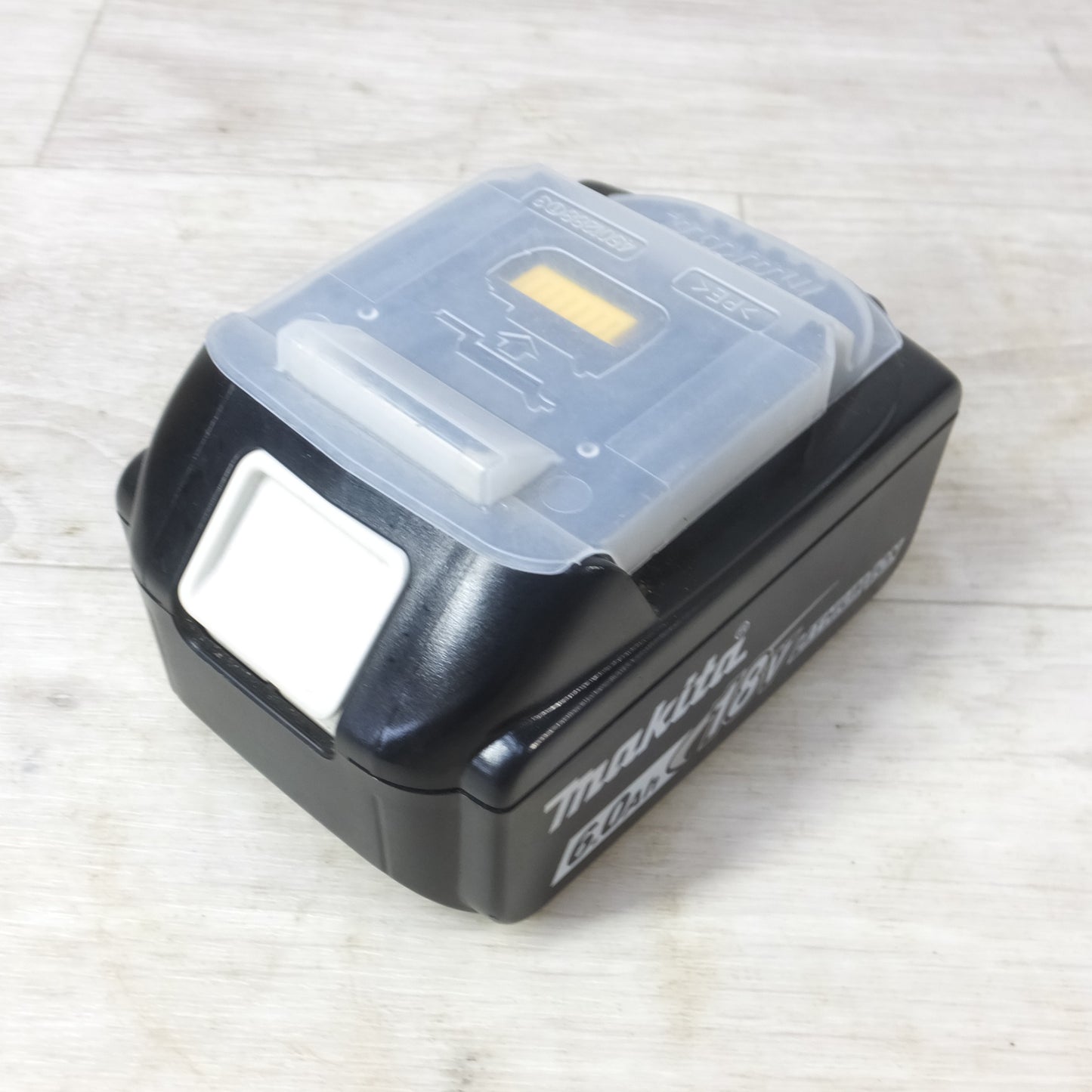 [送料無料] キレイ◆makita マキタ Li-on リチウムイオンバッテリー BL1860B DC18V 6.0Ah 108Wh 電動工具 雪マーク①◆