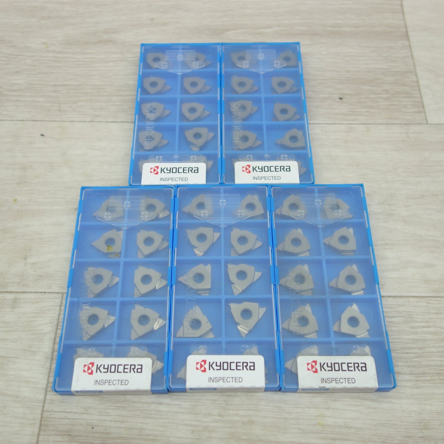 [送料無料] 未使用！5箱☆KYOCERA 京セラ 溝入れ 用 チップ GBA43R185-020 TWE06440 KW10☆