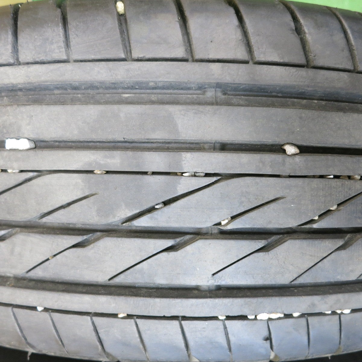 バリ溝！キレイ！9.5分★BATTLESHIP 632 LOXARNY BADX 215/65R16C 109/107R グッドイヤー イーグル #1 ナスカー ホワイトレター ロクサーニ PCD139.7/6H★5080204HAノ
