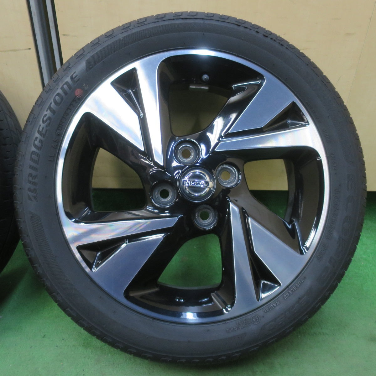 キレイ！22年★日産 デイズ ルークス 純正 165/55R15 ブリヂストン エコピア EP150 15インチ PCD100/4H★6030308イノ