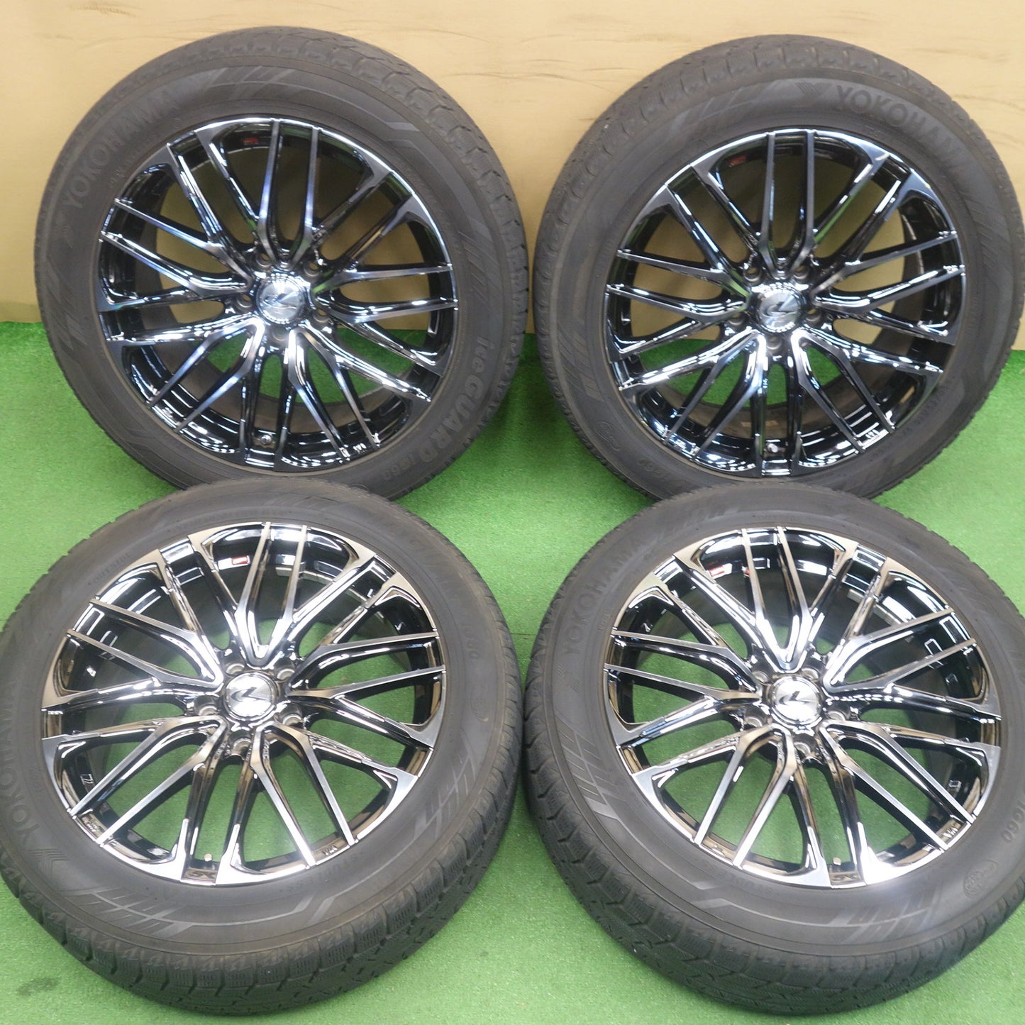 4本価格★LEONIS SK 235/50R18 スタッドレス ヨコハマ アイスガード iG60 レオニス 18インチ PCD114.3/5H★6040901KTス